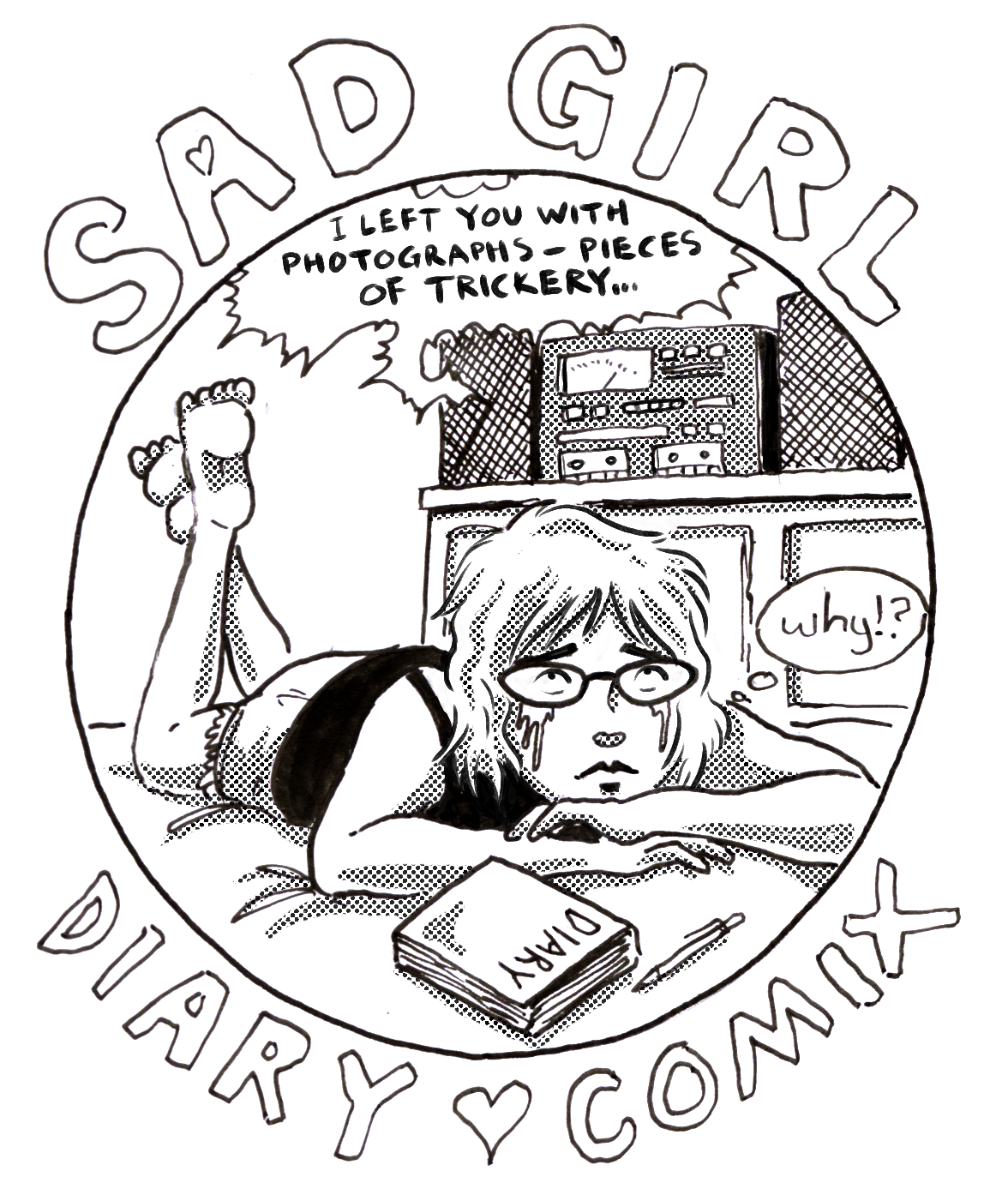 Sad Girl Diary Comix